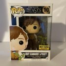 Fantastic Beasts Newt Scamander & Pickett #10 Funko pop! Vinyl Figure With Protector