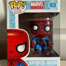 Marvel Universe Spiderman #03 Funko pop! Vinyl Figure With Protector