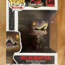 Movies : Jurassic Park Collectible Velociraptor #549 Funko pop! Vinyl Figure With Protector