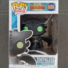 Toothless #686 How To Train Your Dragon Funko pop! Vinyl Figure With Protector