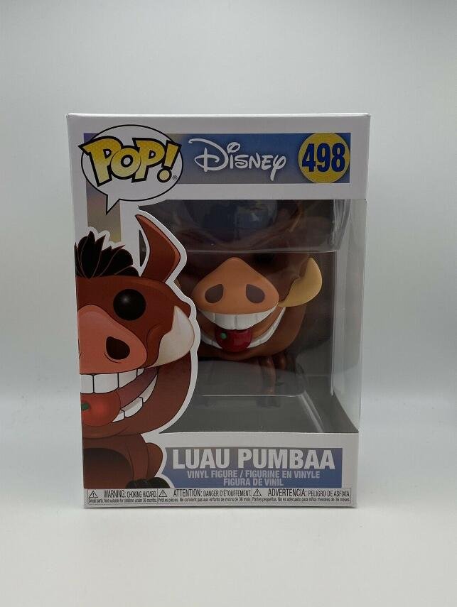 Disney The Lion King: Luau Pumbaa #498 Funko pop! Vinyl Figure With Protector