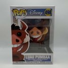 Disney The Lion King: Luau Pumbaa #498 Funko pop! Vinyl Figure With Protector