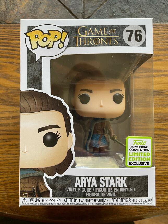 Television: Game of Thrones - Arya Stark #76 Funko pop! Vinyl Figure With Protector