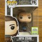 Television: Game of Thrones - Arya Stark #76 Funko pop! Vinyl Figure With Protector