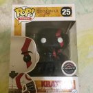 God of War Kratos Black #25 Funko pop! Vinyl Figure With Protector