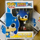 Sonic The Hedgehog #283 Sonic With Ring Funko pop! Vinyl Figure With Protector