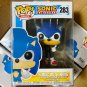 Sonic The Hedgehog #283 Sonic With Ring Funko pop! Vinyl Figure With Protector