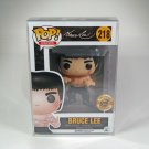 BRUCE LEE #218 Black Pants Funko pop! Vinyl Figure With Protector