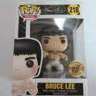 BRUCE LEE #218 White Pants Funko pop! Vinyl Figure With Protector