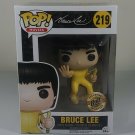 Game of Death Bruce Lee Yellow Jumpsuit #219 Funko pop! Vinyl Figure With Protector