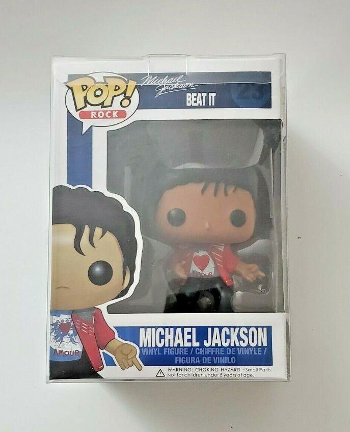 Rock Beat it Michael Jackson #23 Funko pop! Vinyl Figure With Protector