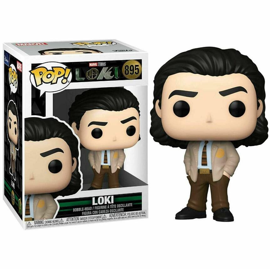 Marvel Loki Loki #895 Funko pop! Vinyl Figure With Protector