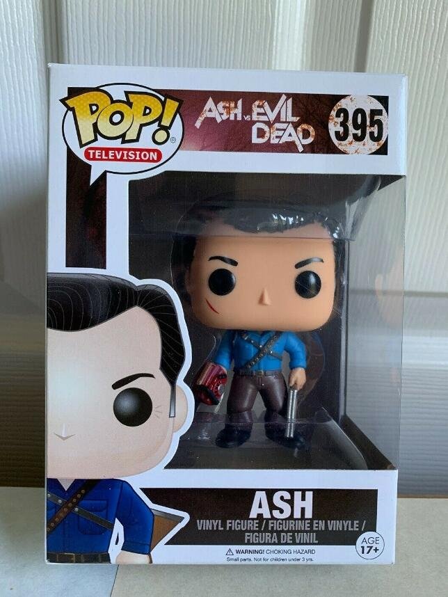 Ash Williams #395 Ash Vs. Evil Dead Funko pop! Vinyl Figure With Protector