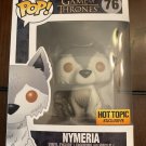 Game Of Thrones Nymeria #76 Funko pop! Vinyl Figure With Protector