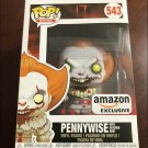 Movies IT Pennywise #543 Funko pop! Vinyl Figure With Protector