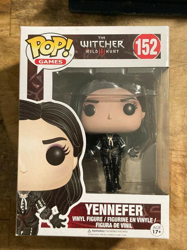 Games The Witcher 3: Wild Hunt Yennefer #152 Funko pop! Vinyl Figure With Protector