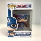 Captain America Civil War #137 Funko pop! Vinyl Figure With Protector