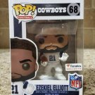Dallas Cowboys Ezekiel Elliott #68 Funko pop! Vinyl Figure With Protector