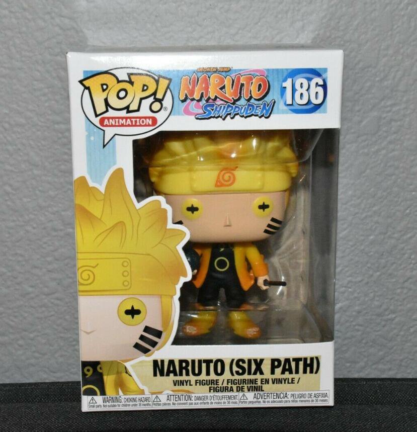 Naruto Shippuden Naruto (Six Path) #186 Funko pop! Vinyl Figure With Protector