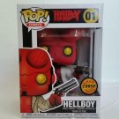 Hellboy With Horns Variant #01 Chase Funko pop! Vinyl Figure With Protector