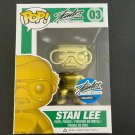Stan Lee #03 Gold Superhero Funko pop! Vinyl Figure With Protector
