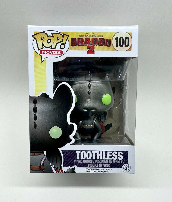 How To Train Your Dragon 2 #100 Toothless Funko pop! Vinyl Figure With Protector