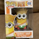 Movies TOURIST DAVE #418 Despicable Me 3 Funko pop! Vinyl Figure With Protector