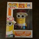 Movies Tourist Jerry #419 Despicable Me 3 Funko pop! Vinyl Figure With Protector