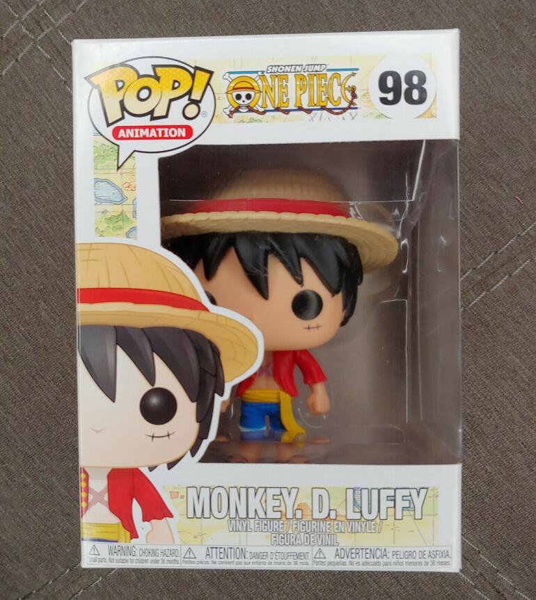 Anime: One Piece - Monkey D Luffy #98 Funko pop! Vinyl Figure With ...