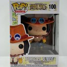Anime: One Piece - Portgas D Ace #100 Funko pop! Vinyl Figure With Protector