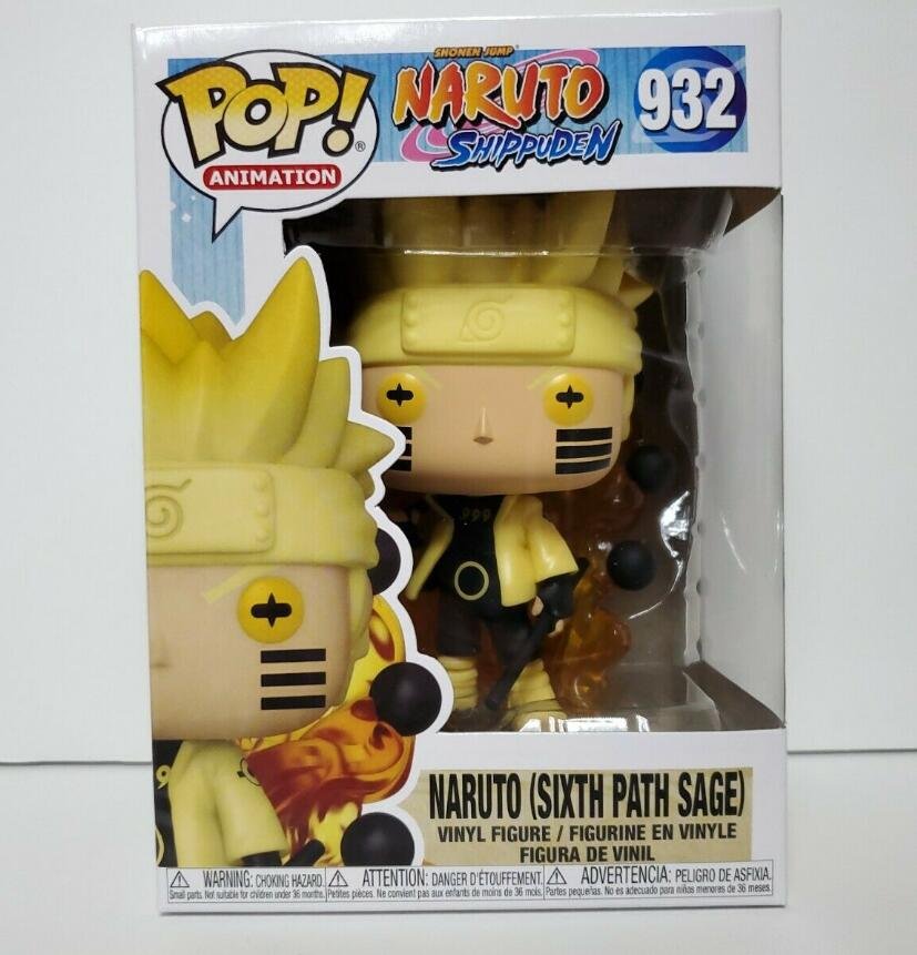 Naruto Shippuden Naruto (Sixth Path Sage) #932 Funko pop! Vinyl Figure With Protector