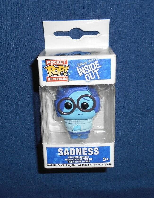 Sadness Inside Out Funko Pocket Pop Keychain Gift