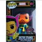 Marvel Black Light Doctor Strange #651 Funko pop! Vinyl Figure With Protector