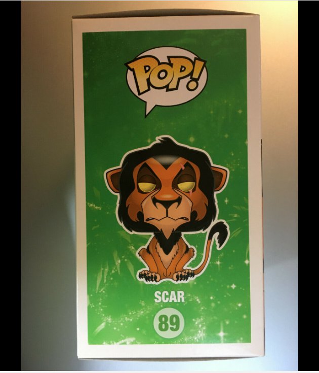 scar funko pop 89