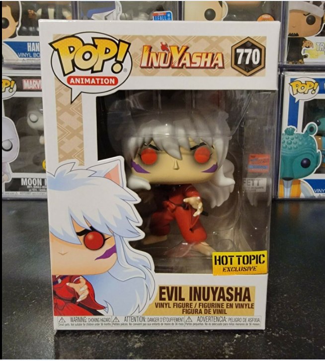 evil inuyasha funko pop ppg