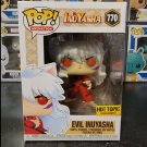 Animation Evil Inuyasha #770 Funko pop! Vinyl Figure Toy With Protector Gift