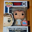 Stranger Things Eleven with Electrodes #523 Funko pop! Vinyl Figure With Protector