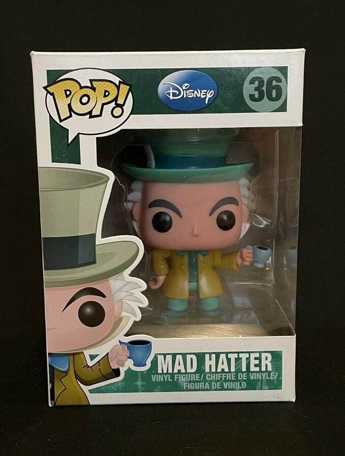 Mad Hatter Funko on Mercar | Chapeler fou, Chapeler, Je m'en fous