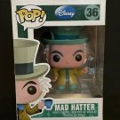 Disney Mad Hatter #36 Funko pop! Vinyl Figure With Protector Box Gift