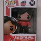 The Big Bang Theory Raj Koothrappali #76 Funko pop! Vinyl Figure With Protector Box Gift