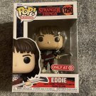 TV Stranger Things Eddie #1250 Funko pop! Vinyl Figure With Protector Gift