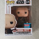 Star Wars Boba Fett #478 Fall Convention Funko pop! Vinyl Figure With Protector Gift