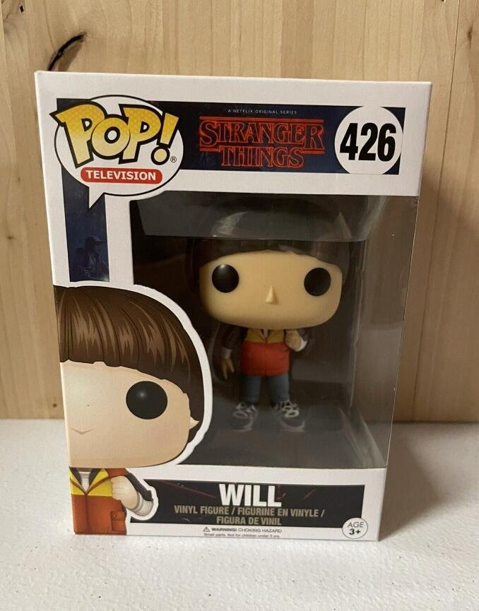 Stranger Things Will #426 Funko pop! Vinyl Figure With Protector Gift