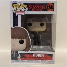 Stranger Things Robin #1244 Funko pop! Vinyl Figure With Protector Gift