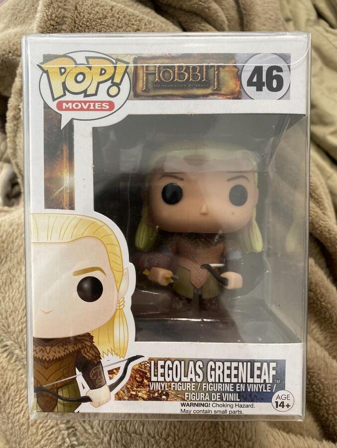 The Hobbit Legolas Greenleaf #46 Funko pop! Vinyl Figure With Protector Gift
