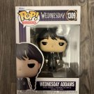 Wednesday Addams #1309 Jenna Ortega Funko pop! Vinyl Figure With Protector Box