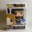 Rocks Kurt Cobain #67 Funko pop! Vinyl Figure With Protector Box Gift