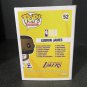 Lebron James #52 LA Lakers Yellow Jersey Funko pop! Vinyl Figure With Protector