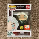 The Witcher Wild Hunt CIRI #150 GITD Funko pop! Vinyl Figure With Protector