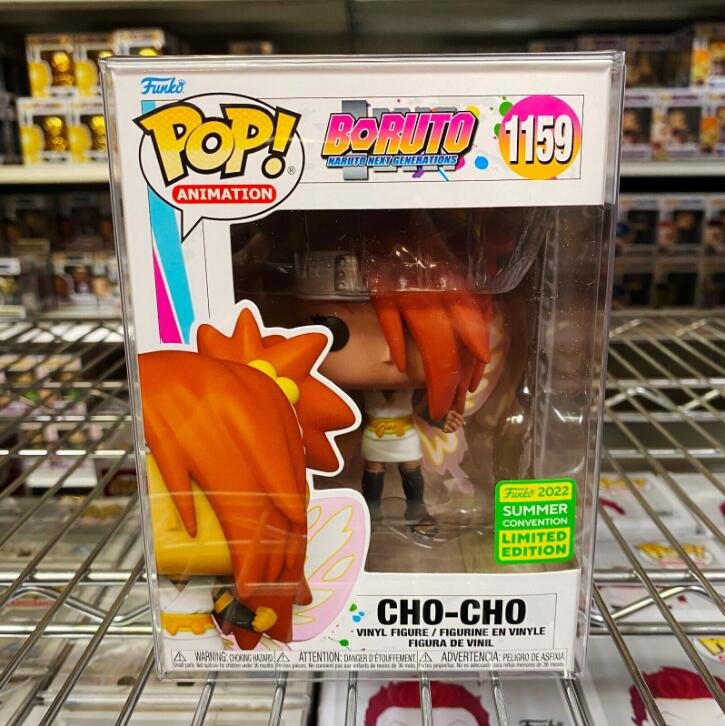 Animation Boruto Naruto Next Generations CHO-CHO #1159 Funko pop! Vinyl Figure With Protector